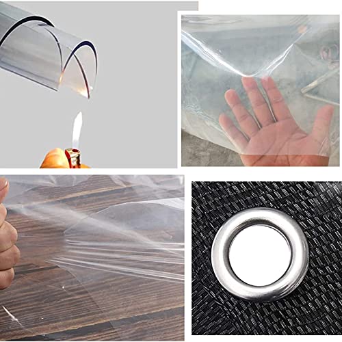 Couverture latérale de pergola imperméable durable auvent 6m - 5