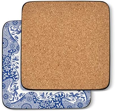 Spode Blue Italian Coasters, Set of 6