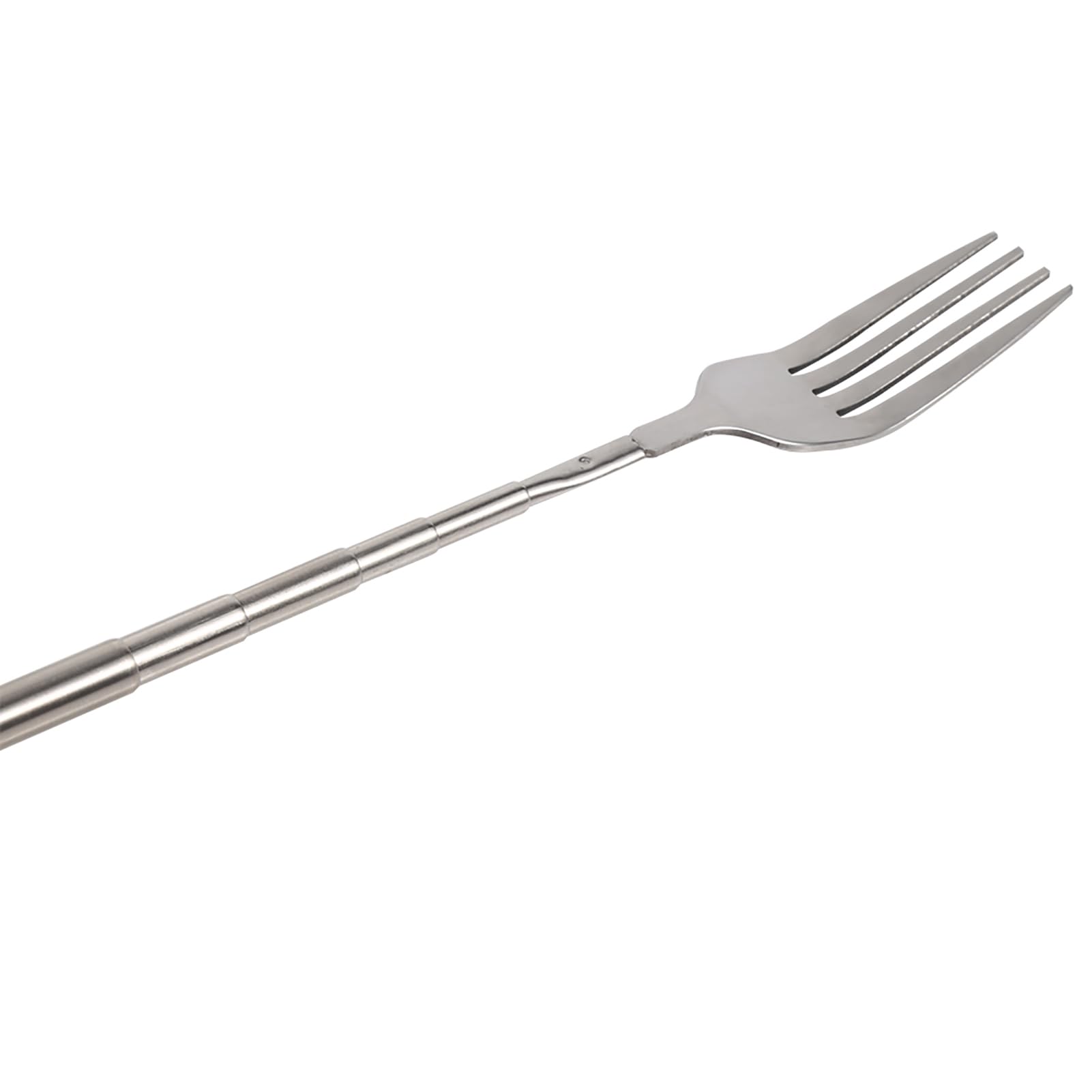 Serving Utensils Stainless Steel, 22~64cm,Extendable Long Fork Long Handlestainless Steel for Fruit Dessert,BBQ