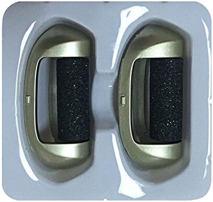 2 x Coarse Replacement ROLLERS for the Nakosite Golden Lady Best Electric Foot File. These Refills are for the Nakosite Awesome Callus Remover, Pedicure Hard Skin Beautifier and Foot Exfoliator Scrub. Very Durable!