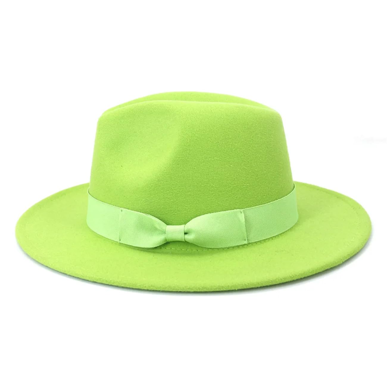 Cappello Fedora da donna, elegante, per feste in chiesa, da viaggio, a tesa larga, cappelli da matrimonio
