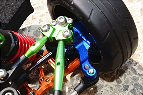 Aluminum Front Knuckle Arm For Traxxas 4-Tec 2.0/3.0 – 1 Pair Set, Orange, Upgrade Part For 1/10 Scale RC Car