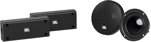JBL Sistema de actualización de rango medio de audio para automóvil de 2 1/2", negro