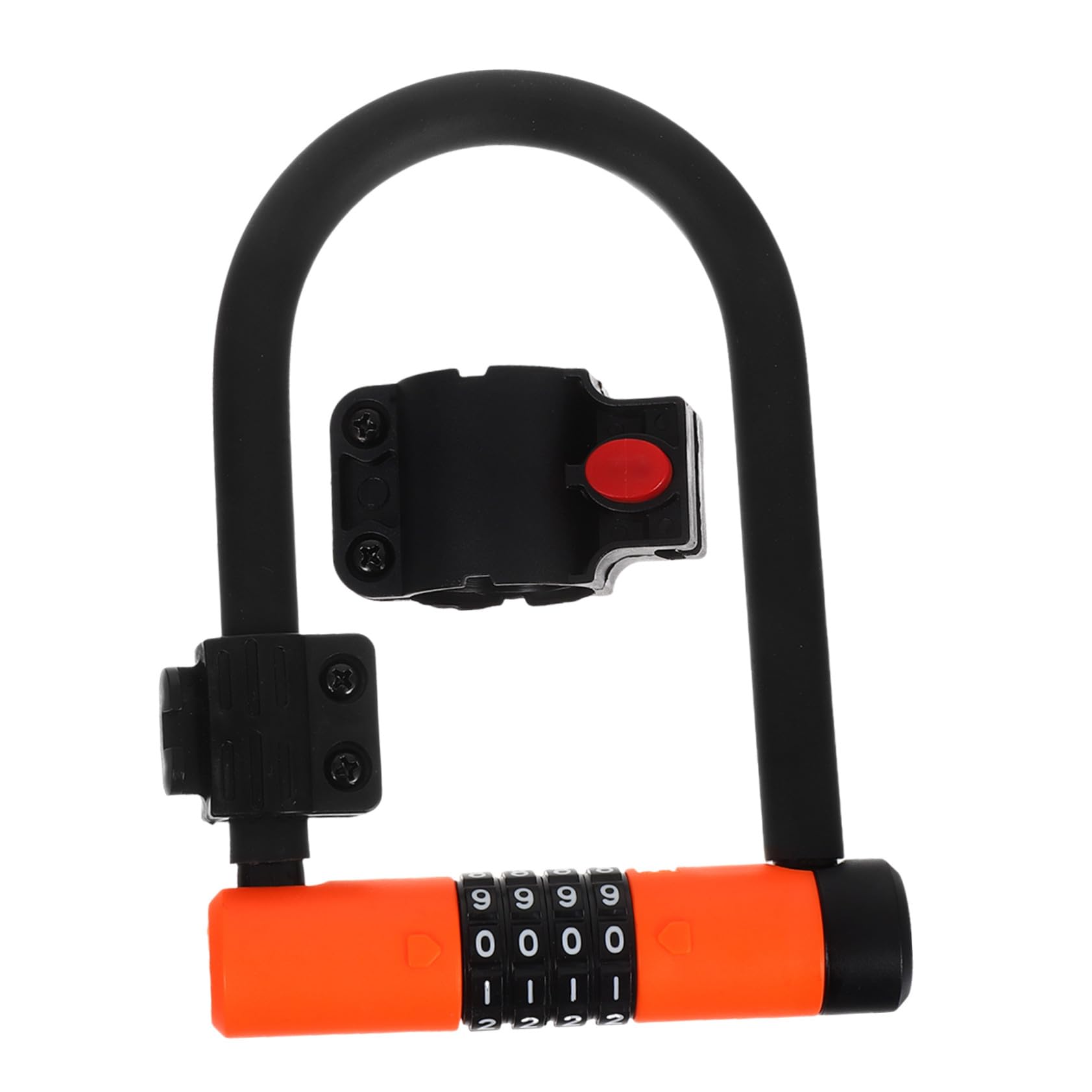 Cadenas vélo U à chiffres robuste pour antivol de bicyclette VTT et verrouillage portail