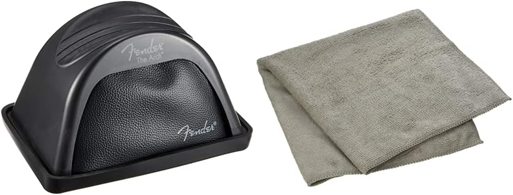 Fender 990527000 The Arch Workstation - Portable Guitar Maintenance & Factory Microfiber Cloth 099-0523-000