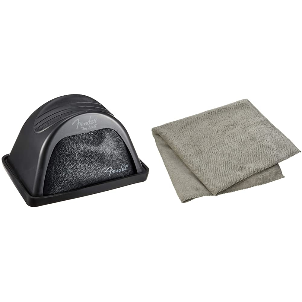 Fender 990527000 The Arch Workstation - Portable Guitar Maintenance & Factory Microfiber Cloth 099-0523-000