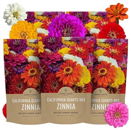 Bulk Zinnia Seeds - California Giants Mix