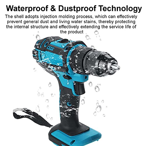 QHYXT 13Mm 520N.M Drehmoment Bohrmaschine Flachhammer Elektrische Schlagbohrmaschine Schraubendreher Werkzeuge Passend… – Bild 6