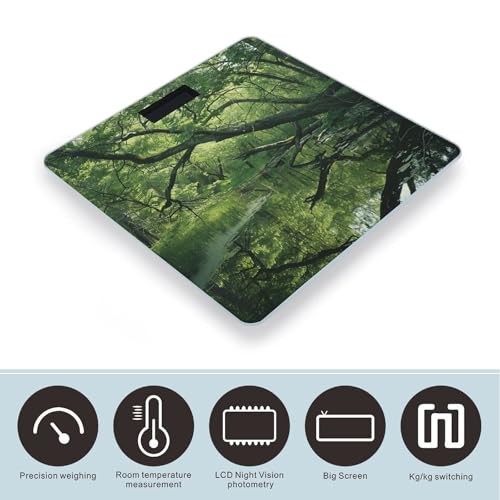 Báscula Digital Corporal Precisa Compacta para Baño miniatura 3