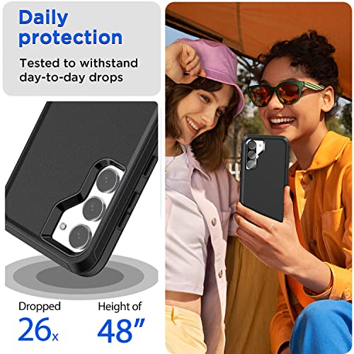 AICase for Galaxy S23 Case Heavy Duty Drop Protection Full Body Rugged Shockproof/Dust Proof 3-Layer Military Protective Durable for Samsung S23 6.1" - image 4