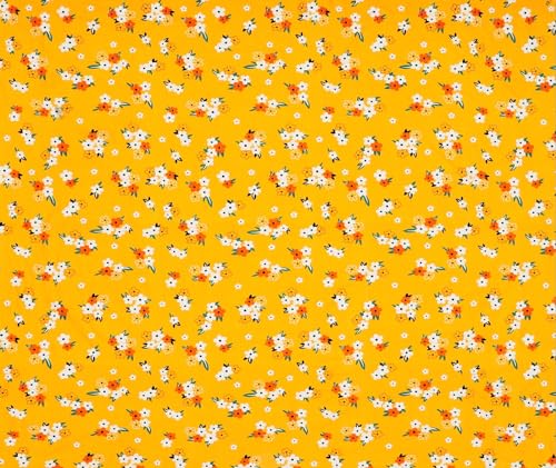 Image of NHD HOME Premium Cotton Feel Polycotton Elastic Fitted King Size Double Bedsheets with 2 Pillow Covers | All Around Elastic 210 TC Super Soft | Size - 72 King Size x 78+10 inches | Yellow & Red