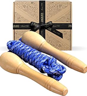 Jaques of London Skipping Rope Kids | Wooden Skipping Rope for Kids | Playground Equipment Skipping Rope for Children | Since 1795