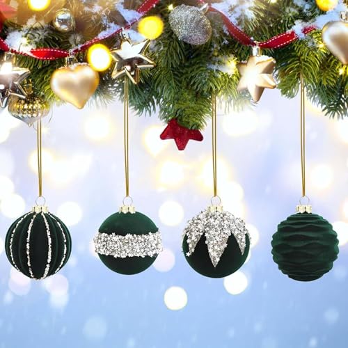 Boules de Noël en velours incassables : décorez sans risque - 4