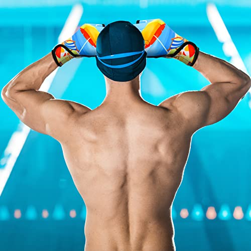 4 Pairs Medium Size Webbed Swim Gloves Aquatic Gloves Resistance Swim Gear Water Aerobics Equipment For Women Swim Accessories For Swimmers Men Diving Surfing Fitness #TOP6