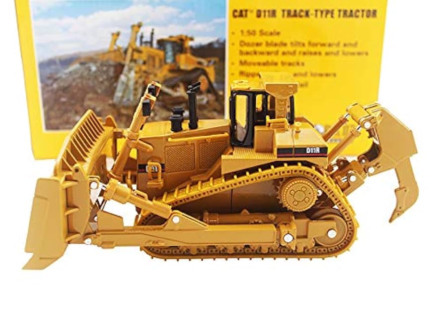 限定版CAT D11R トラック型トラクター 1:50スケール Amazon.com: Diecast Masters 1/50 Caterpillar D11 Fusion Bull