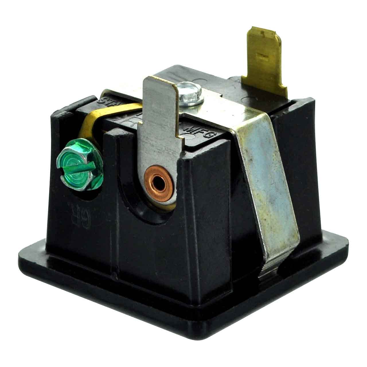 Miller 034952 Rcpt, Str 3P3W 15A 125V Snap-in 5-15R