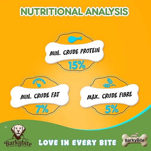Image of Dog Biscuits | 500 Gram | Crunchy Bone Shaped Dog Treats | Healthy Training & Reward Treat for Dogs | Tasty Dog Snacks for All Breeds