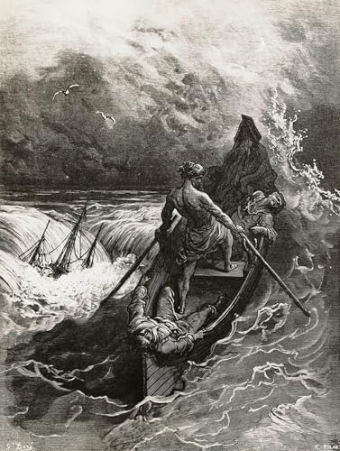 Cuadro il marinaio lienzo premium de Gustave Doré con acabado artístico para coleccionistas de arte
