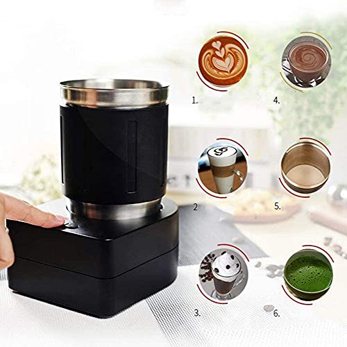 LSDRALOBPOI Vaporizador de Leche Batidora de Leche Calentador de Leche Base Desmontable del espumador de Leche de 550 W para Servir fácilmente el Calentador de Leche 1025 - Imagen 3