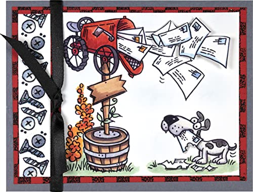 Stampendous SSC1447 Mailbox Guys Clear Stamp Set thumb #1