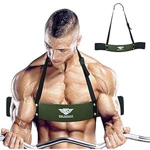 Arm Blaster for Biceps & Triceps Dumbbells & Barbells Curls Muscle Builder Bicep Isolator for Big Arms Bodybuilding & Weight Lifting Support for Strength & Muscle Gains by Be Smart