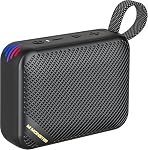 Monster S360 Portable Bluetooth Speaker, IPX7 Waterproof, Bluetooth 6.0, 20H Playtime, Powerful Stereo Sound, Support TF Card, Clear Hands-Free Calling Speaker for Home, Outdoors and Travel, Black