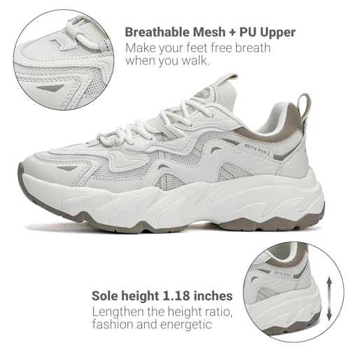 Beita Fashion Sneakers for Women Walking Shoes for Men Couples Casual Sports Shoes Platform Thick Breathable Anti Slip2