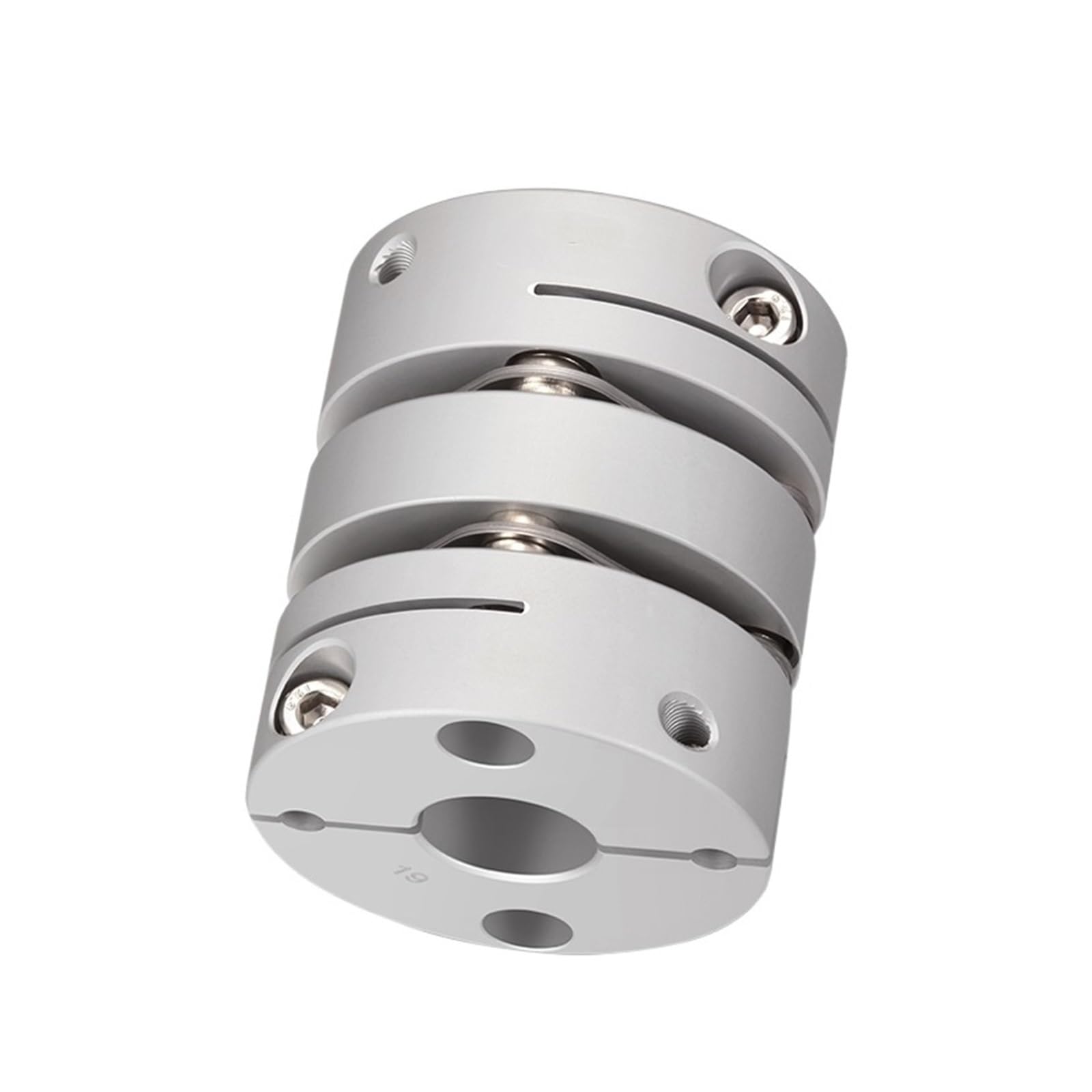 Conector de acoplamiento flexible de flor de ciruelo Acoplador de alto par D26L35, doble diafragma, diámetro interior 5-14, disco de acoplamiento, Motor de acoplamiento elástico torsionalmente Flexibl
