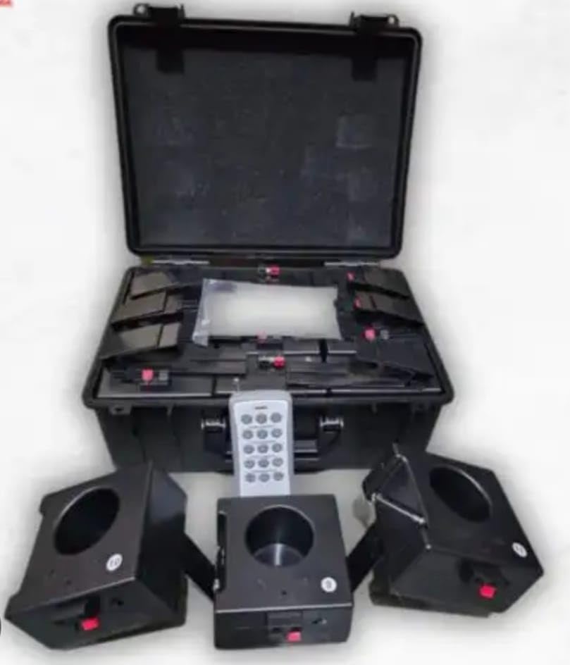 12 channal E-12 Cold Pyro Remote Control System, Professional Stage Effect Equipment with Carrying Case, Wireless Remote Controller, Multiple Firing Bases-image-36