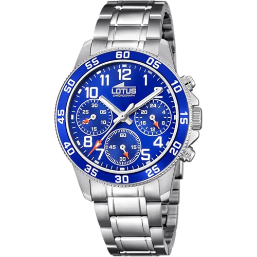LOTUS Reloj Niño Analógico de Acero Inoxidable