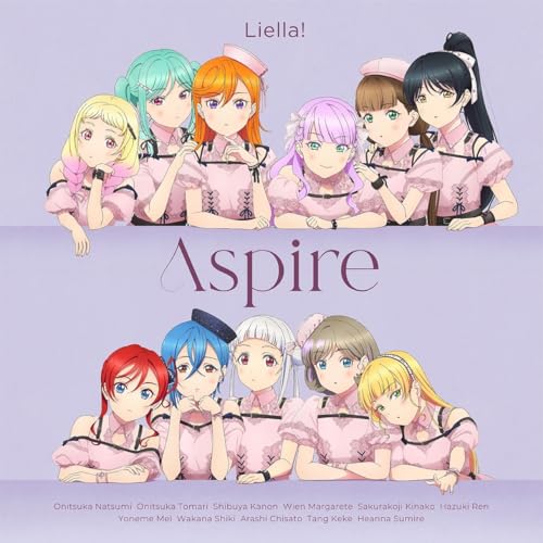 【Amazon.co.jp限定】Liella! 3rdアルバム「Aspire」【オリジナル盤】（メガジャケ付き）