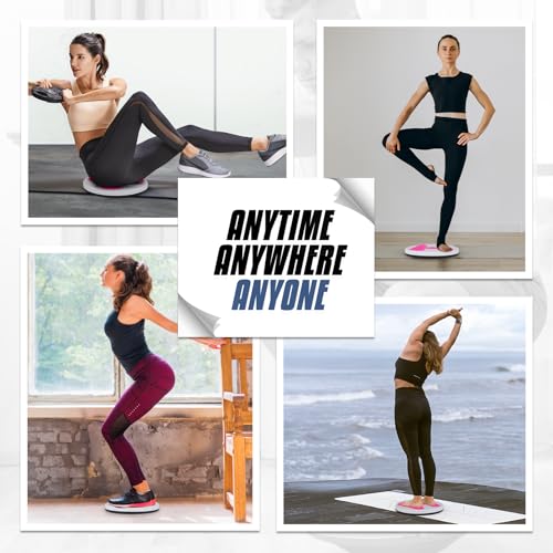 MADOG Ab Twister Board, disco de torção de cintura de 28 cm para exercícios aeróbicos, suave e silen