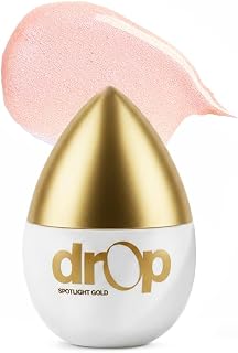 MIGUHARA Spotlight Gold DROP Liquid Highlighter, Champagne Gold, 1.01 fl oz | Skincare-Infused Illuminator, Instant Glow, Lightweight, Vegan, All Skin Types