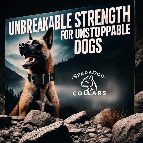 SparkDog Hundeleine für Verkehrskontrolle, 30,5 cm, Biothane-Leine, Frosch-Stil, Clip, Edelstahl, strukturierter Griff, wasserdicht, strapazierfähig für Diensthund, Pit Bull, Malinois, Mastiff