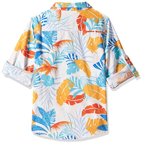 Image of Amazon Brand - Jam & Honey Boys 100% Cotton Printed Regular Fit Long Sleeve Shirt