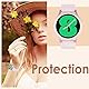 Simpeak 5-Stück Schutzhülle kompatibel für Samsung Galaxy Watch 4 40mm Displayschutz, PC Harte Hülle, Schutz Zubehör für Watch 4, Kratzfest Gehäuse