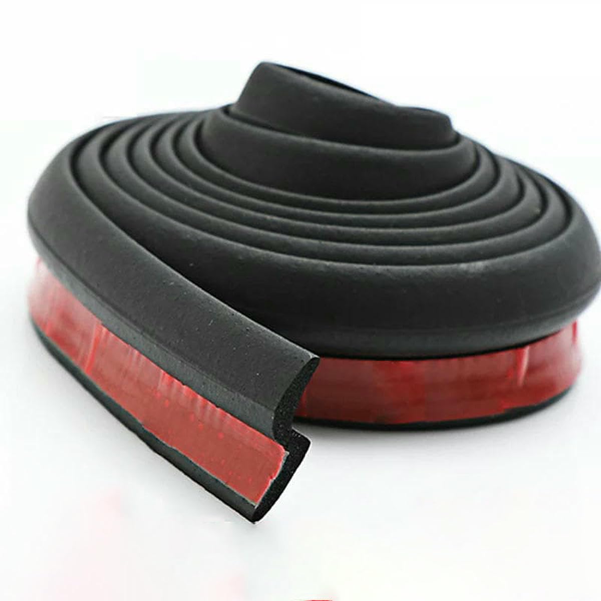 Yfshc 4M Z 2/4/8M Car Door Seal Strip Auto Rubber Seal D Z P Type Noise Insulation Anti-Dust Soundproof Sealing Strips Interior Accessories
