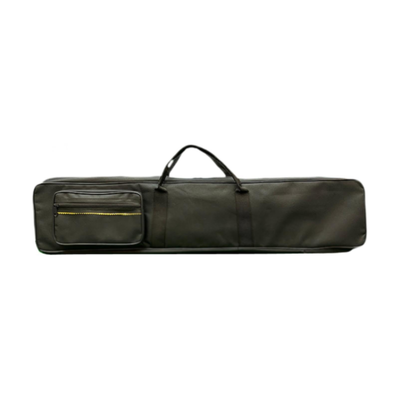 QUILSTM Billiard Cue Cases Made Of Oxford Mesh Fabric Safe Storage For 1/2 Pool Cues While Traveling Proper SizeThe Pool Cue Bag Measures About 85 X 17 Cm Bag , Black , 85x17cm