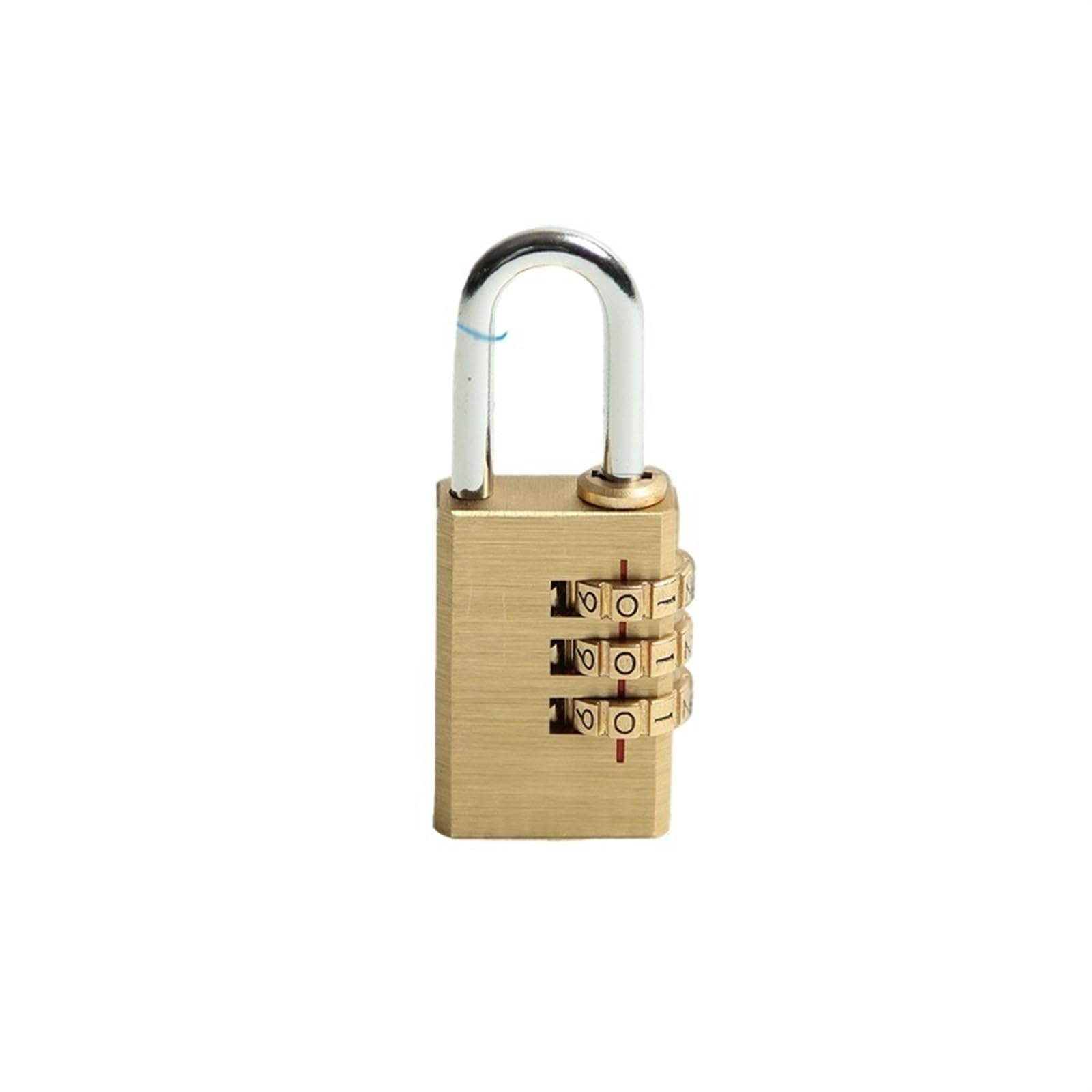 Combination Padlock 4 Dial Digit Combination Password Lock Luggage Suitcase Metal Code Locks Padlock Locker Travel Safe Anti-Theft Padlocks