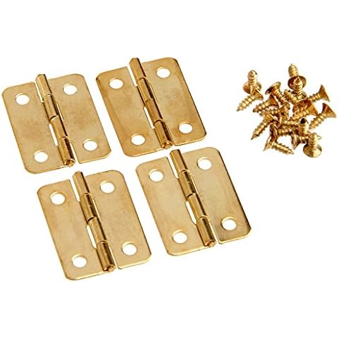Mini Metal Hinges for Jewellery Boxes Cover