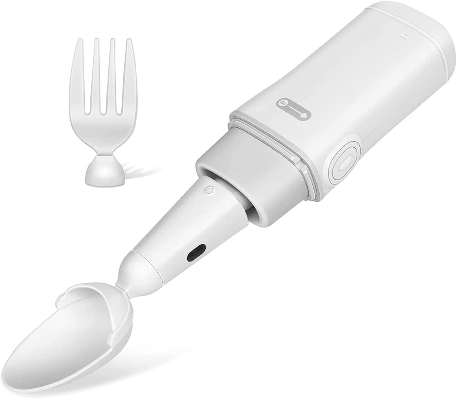 Juego de cuchara y tenedor autoestabilizadores, cubiertos inteligentes de temblor de mano para personas con Parkinson y artritis, utensilios de alimentación adaptativos para discapacitados