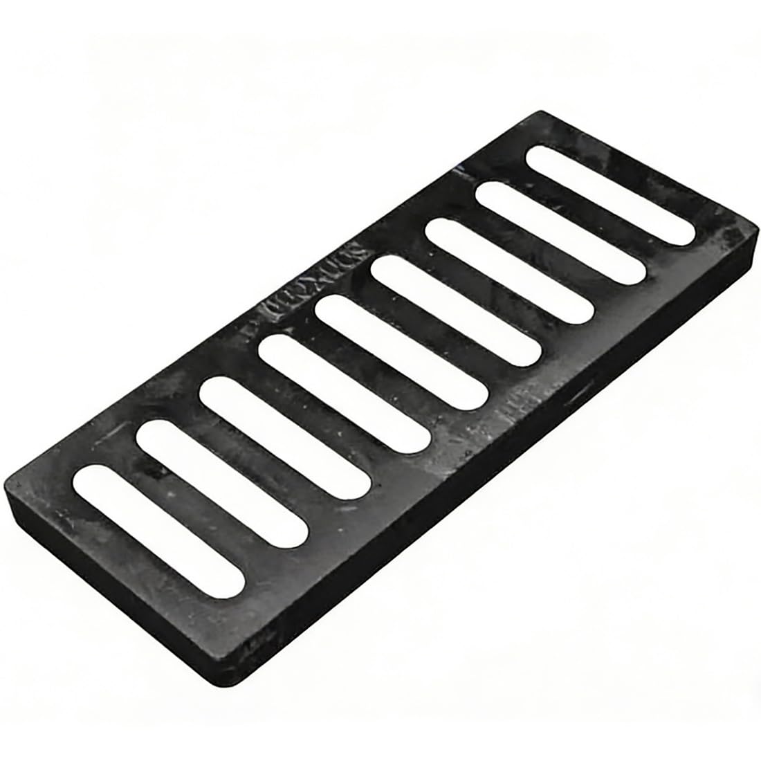 GLDYTVF Cast Iron Drain Grate Heavy-Duty Drain Cover for Outdoor Channels 50x15x3cm Durable Sewer Grate for Driveways and Yard Drainage Solutions