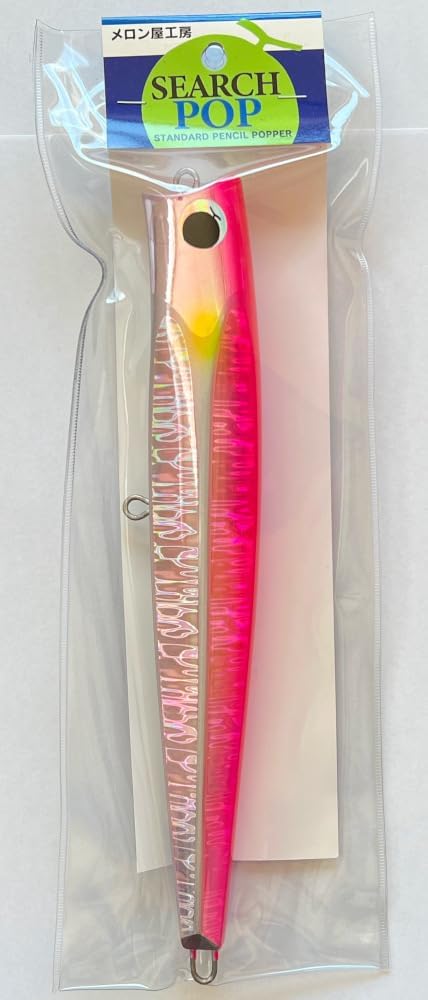 新品　メロン屋工房　サーチポップ　ピンクバック　200mm 100g SALE!! 20％OFF!! メロン屋工房 サーチポップ200/240 ※サイズ
