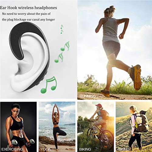 3C Light Auricular Bluetooth Inalámbrico Ear Hook Negro miniatura 6