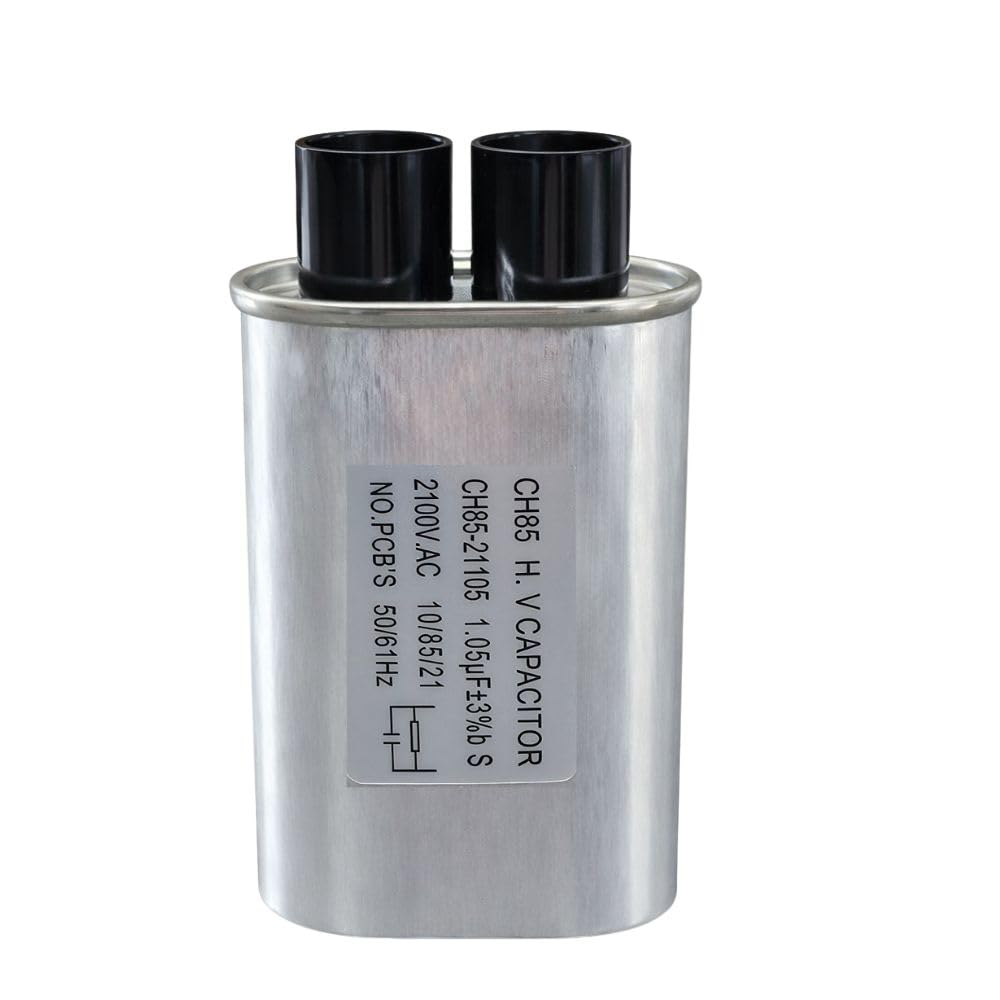 MWC21105 Microwave High Voltage Capacitor 2100 vac, 1.05 mfd uf Replaces WB27X29988, AP6286260, PS12296267