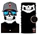 Produktbild Bandits Team I Bedrucktes Multifunktionstuch I Face Shield aus Mikrofaser- fürs Motorrad-, Fahrrad- und Skifahren I Farbe: Fleece-Totenkopf I 1er Pack mit Soft Winter-Fleece
