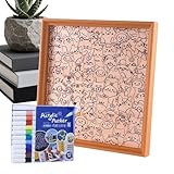 Possibilités de création infinies : Ces puzzles offrent des composants modulaires en forme de dessins animés pour un assemblage flexible, encourageant l'exploration créative et améliorant la dextérité grâce à des activités de construction de puzzle engageantes, les créations terminées servant également de charmants accents de décoration intérieure.