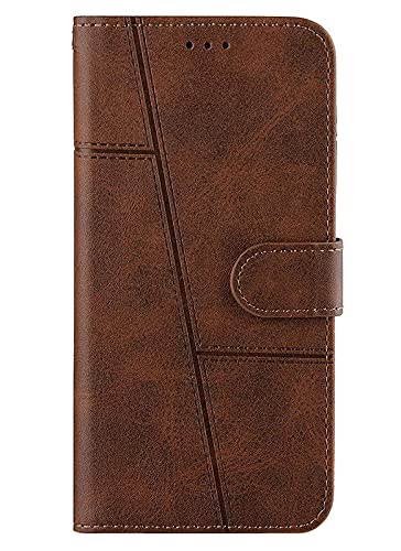 FitSmart Vintage Flip Cover Inner TPU, Leather Wallet Stand for Samsung Galaxy A22 4G / SM-A225F, SM-A225F/DS - Brown (B09C3TVWG4) Amazon Price History, Amazon Price Tracker