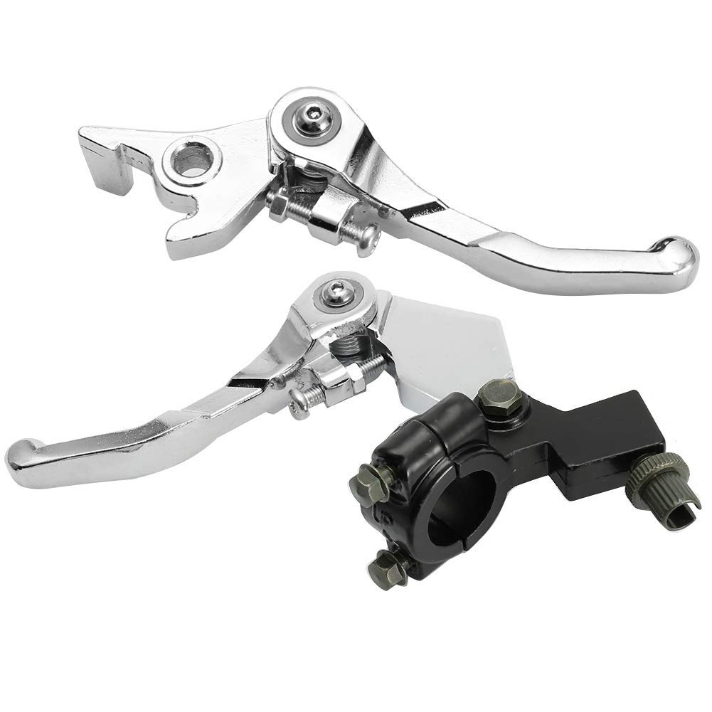 Scarico Completo Pit Bike 125 4T - Leve Freno Regolabile Leve Freno Pieghevoli In Lega Di Alluminio Pro Taper Pit Bike Leve Verdi Pit Bike 125 Pit Per Dirt Bike Parti Modificate