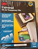 3M CG 3480 Universal Inkjet Transparency Film